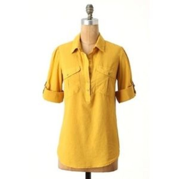 Anthropologie Tops - Anthropologie fei simple compositions popover 2